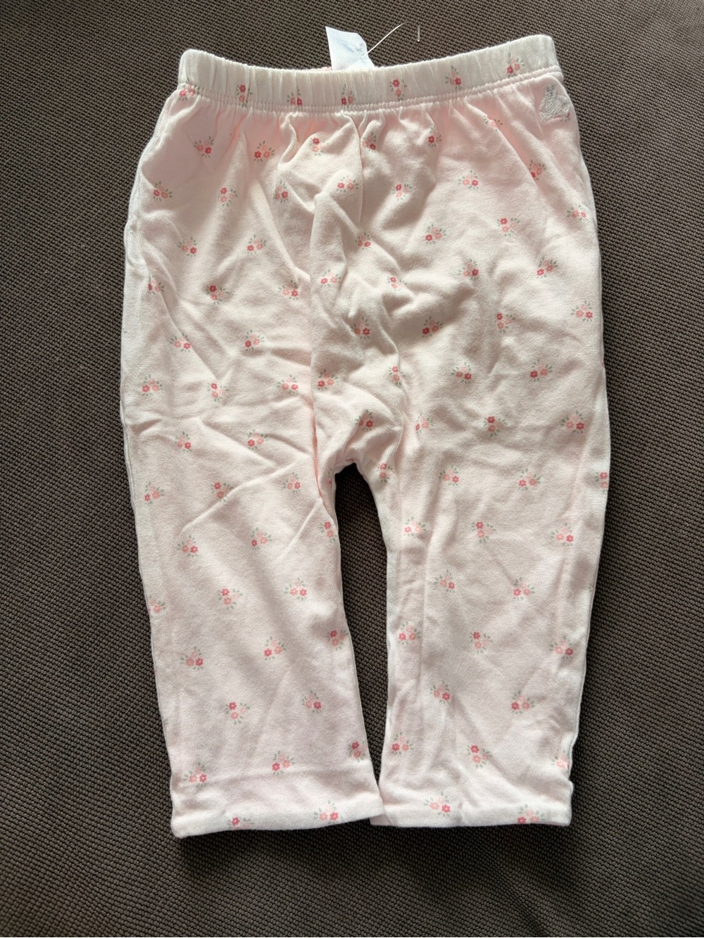 GAP Light Pink Floral Baby Girls Pajama Pants